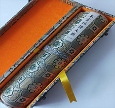 长岛书画装裱案例